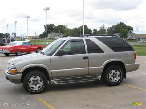 2003 Light Pewter Metallic Chevrolet Blazer Ls 4x4 36856624 Photo 6