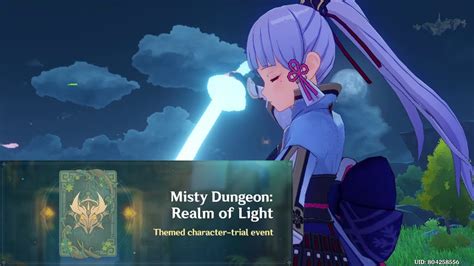 Ayaka Vs Lightbringer Trial Misty Dungeon Realm Of Light Day 63 Of