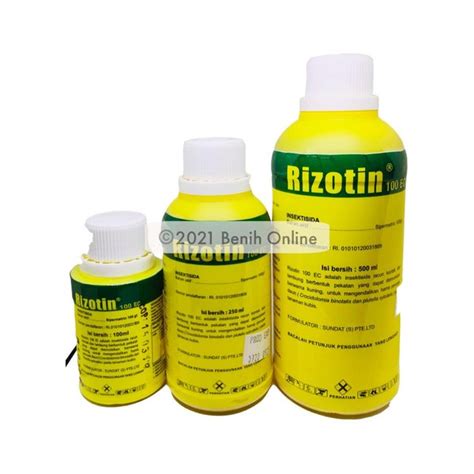 Jual Insektisida Rizotin Ec Ml Ml Ml Uni Agro