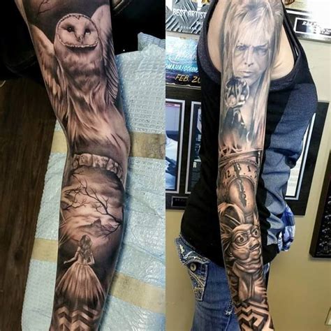 Labyrinth Sleeve Best Sleeve Tattoos Tattoos Labyrinth Tattoo