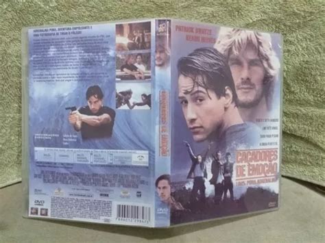 Dvd Point Break Caçadores De Emoção Dublado Em Português