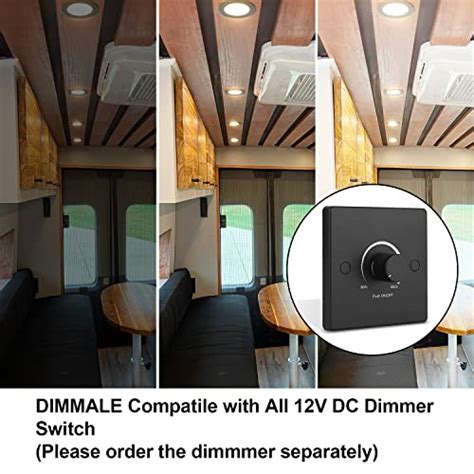 Snapklik Rvzone Volt Led Puck Light Rv Boat Recessed Ceiling