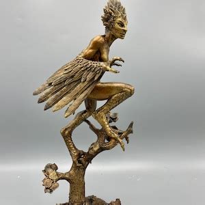 Harpy Statue, Bronze Finish - Etsy