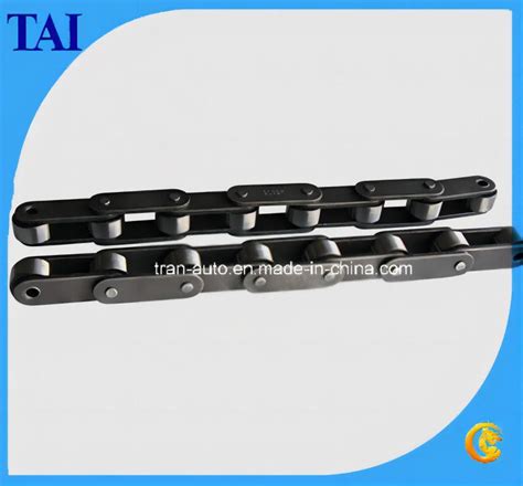 Industrial Oem Double Pitch Conveyor Roller Chains Transmission Iron