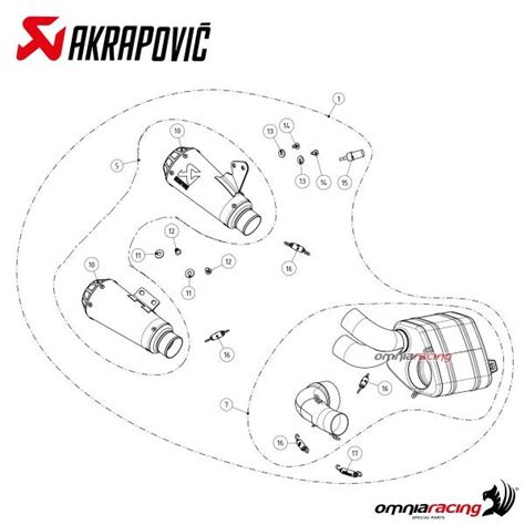 Akrapovic Terminale Di Scarico In Titanio Omologato Per Ducati