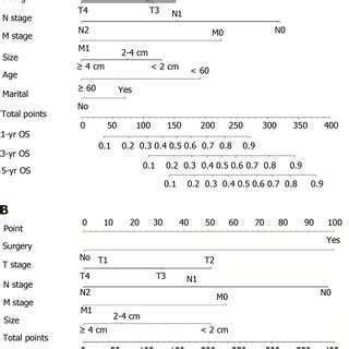 Nomograms For Predicting Overall Survival And Cause Specific Survival