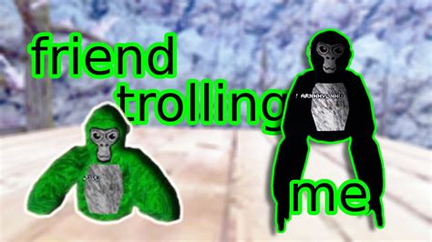 Me And My Friend Troll Kids As Ghost Gorilla Tagpart 2 Youtube