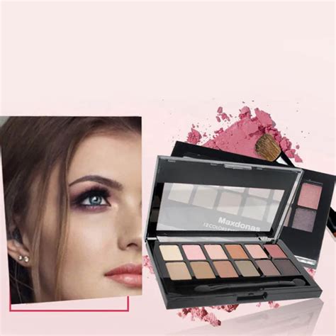 Colors Professional Natural Eyeshadow Palette Waterproof Nude Color Makeup Eye Shadow Shimmer