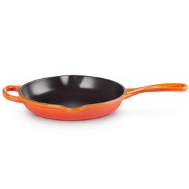 Po Le Le Creuset Skillet Rond Orange Volcanique Cm Boutique De Chef