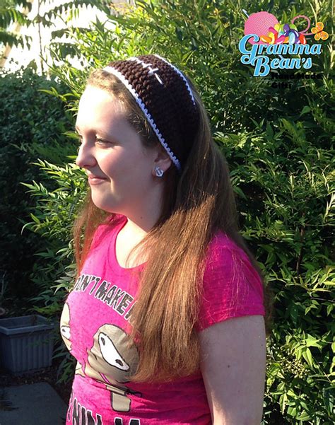 Ravelry: Football Headband pattern by Gramma Beans