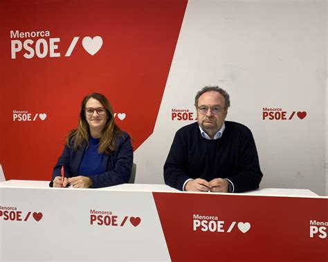 El Psoe De Menorca Presenta Enmiendas A Los Presupuestos Del Govern