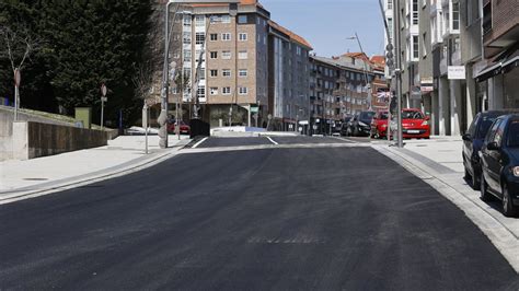 Culleredo Ultima Las Obras De Vilaboa Con El Asfaltado De La Avenida