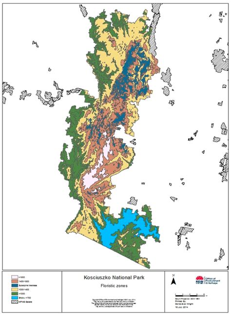 Mount Kosciuszko Map