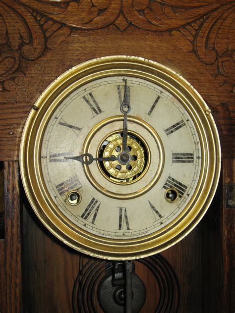 Saving An Original Dial Ingraham Oak Kitchen Clock