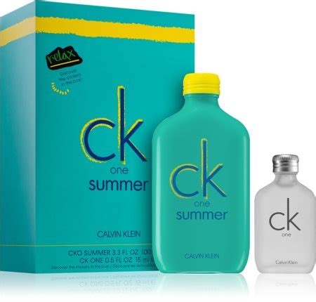 Calvin Klein Ck One Summer Coffret Cadeau I Mixte Notino Be