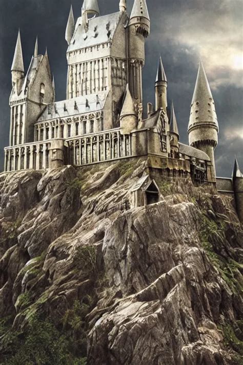 Krea A Photo Of Abandoned Hogwarts Castle From Harry Potter