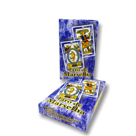 Tarô Tarot Baralho De Marselha 22 Arcanos Maiores E Manual Shopee Brasil