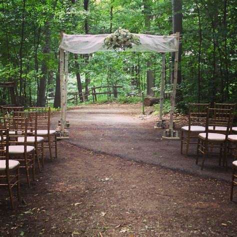 The White Birch Chuppah By Chuppah Ca The Kortright Centre With