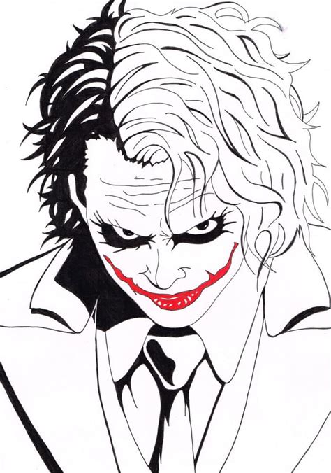 Disegni Da Joker Colorare Stampa Gratis Dc Comics