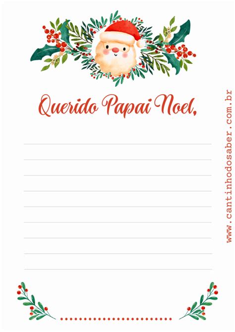 Arquivos Carta Para O Papai Noel Atividades Para A Educa O Infantil