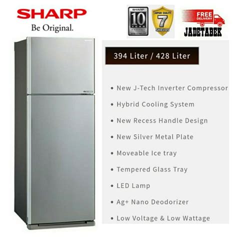 Jual Sharp Sj Ig Pm Sl Kulkas Inverter Pintu Grand Vetro Series