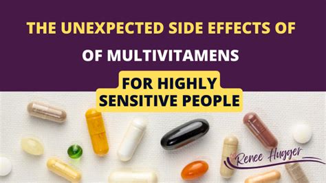 The Unexpected Side Effects of Multivitamins for Highly Sensitive People — Heal from Toxic ...