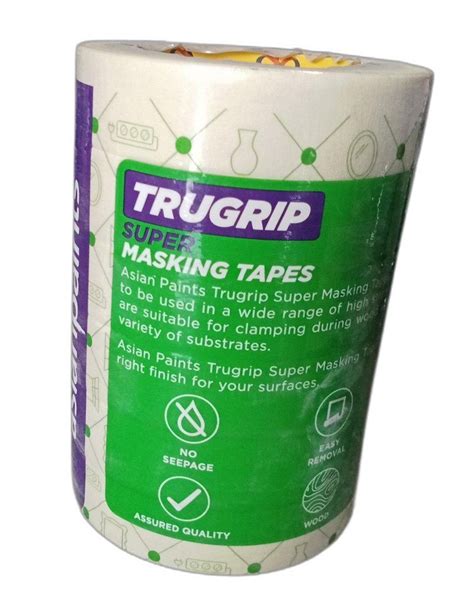 Backing Material Crepe Paper Color White Asian Paints Trugrip Super