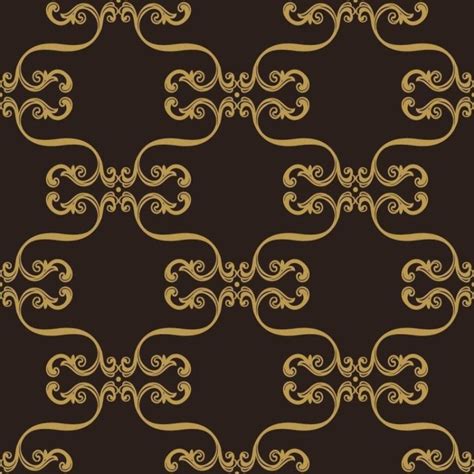 Papel De Parede Adesivo Arabesco Marrom E Dourado N05274