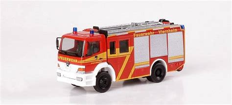 Herpa Mercedes Benz Atego HLF 2000 Viernheim Fire Department 271141