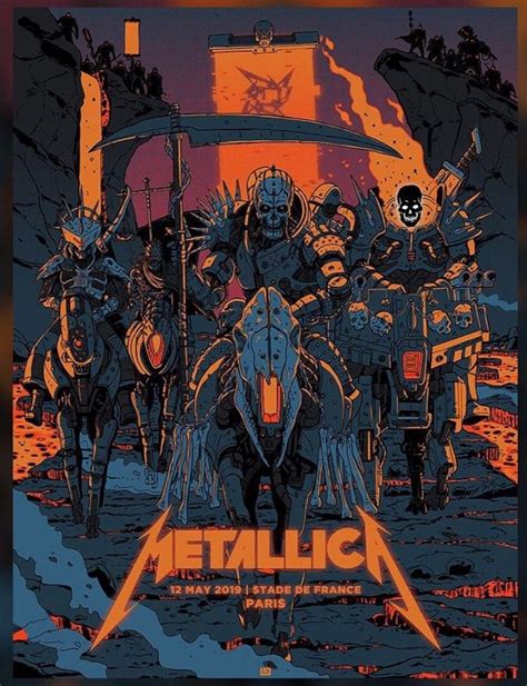 Pin By Jarrod Lancing On Music Metallica Art Rock Poster Art Rock