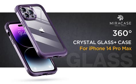 Miracase Glass Series Designed For IPhone 14 Pro Max Case 6 7 Inch