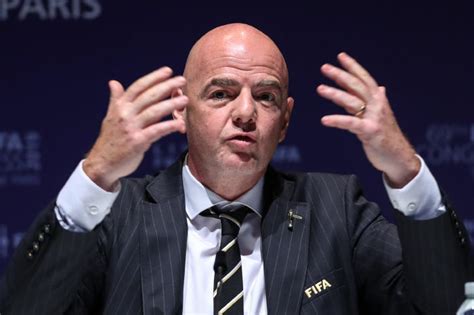 2022 World Cup FIFA President Gianni Infantino Tries To Defend Qatar