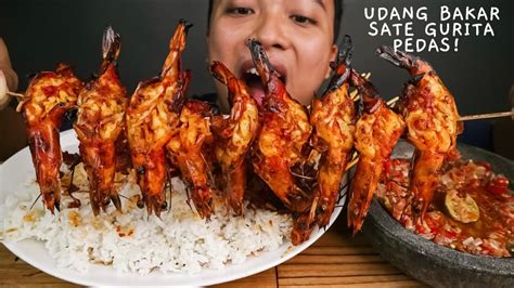 WADUH MUKBANG UDANG PEDAS GILA MUKBANG SEAFOOD INDONESIA YouTube