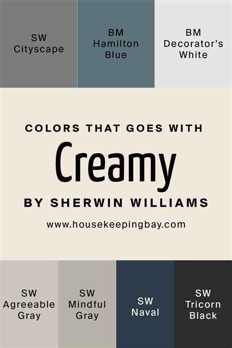 Colors Similar To Creamy Sw 7012 By Sherwin Williams Artofit