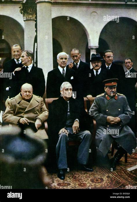 Yalta conference hi-res stock photography and images - Alamy