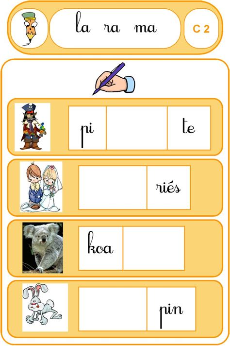IpotÂme TÂme Jeu La Syllabe Combinaison De Sons Cp M Lecture
