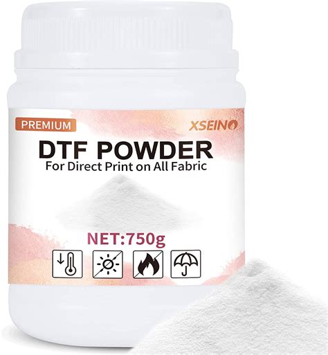 Xseino Dtf Powder 750g2646oz White Digital Transfer Hot