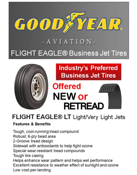 Goodyear® Aviation Aircraft Tires Sku Gdyr Tire Acft