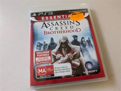 Assassin S Creed Brotherhood Playstation 3 Ps3 Game Complete With Manual 6 95 Picclick Au