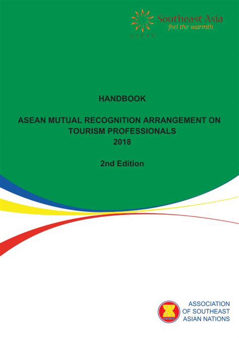 Pdf Handbook Asean Mutual Recognition Arrangement On Tourism