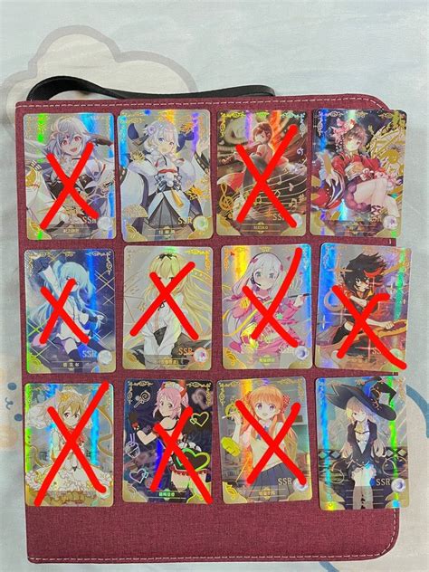 1 Each Goddess Story SSR Waifu Cards Hobbies Toys Toys Games On