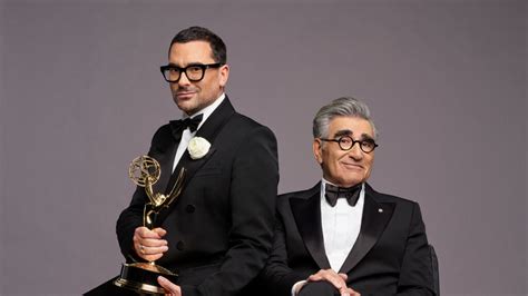 Eugene Levy and Dan Levy Talk Hosting the 76th Emmy Awards on ABC | the ...