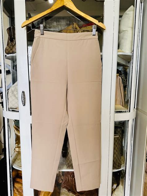 Gu Nude Trousers On Carousell