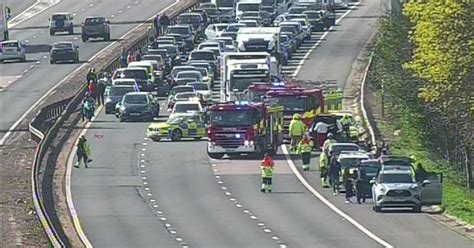 M11 crash sees traffic held and delays of 45 minutes – recap - Essex Live