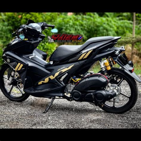 Jual STICKER STRIPING TRANSPARAN AEROX 155 NVX 155 VVA MALAYSIA