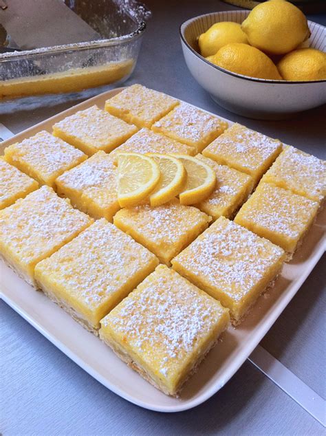 Meyer Lemon Bars Let S Cook With Bry