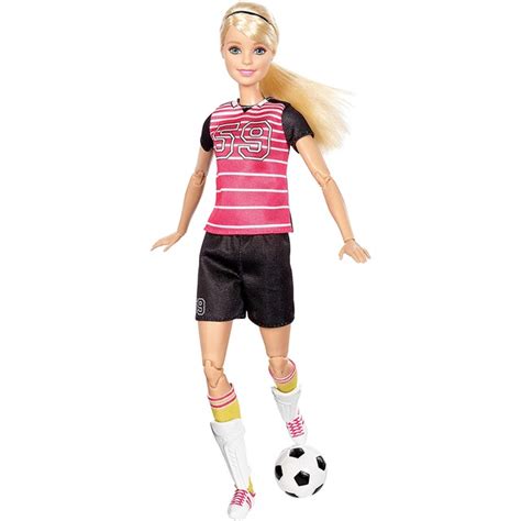 Boneca Barbie Made To Move Futebol Loira Feita Para Mexer Shopee Brasil