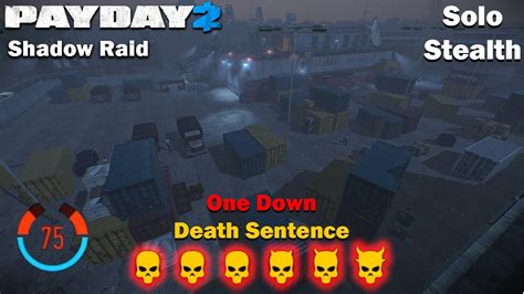 Payday Shadow Raid Detection Risk Dsod Solo Stealth