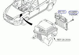 Ecu Cerebro Computador Para Kia Carens Parte No