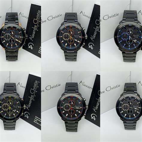 Jual Jam Tangan Pria Stainless Steel Alexander Christie 6626 Original